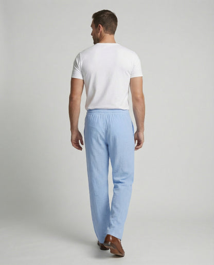 Men's Casual Linen Pants EVA-US