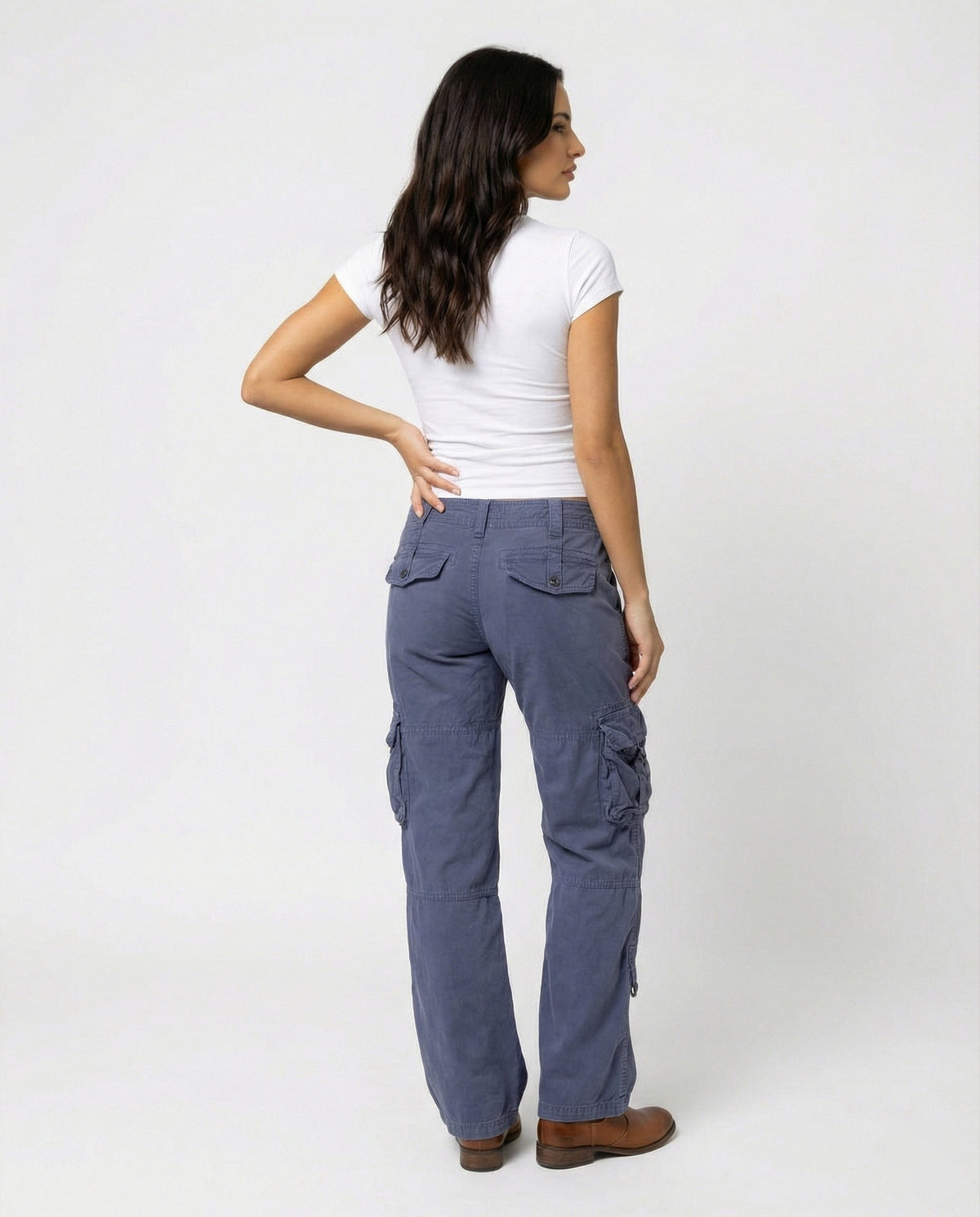 EVA-US - Elegant Cargo Pants for Women Modern Cut