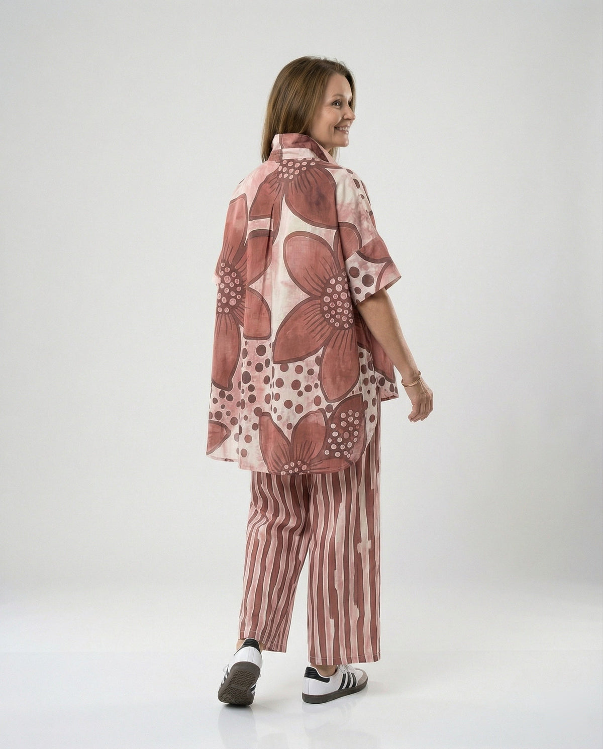 Women's Two-Piece Set Tunic Palazzo