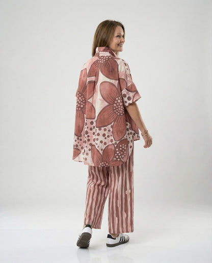 Women's Two-Piece Set Tunic Palazzo