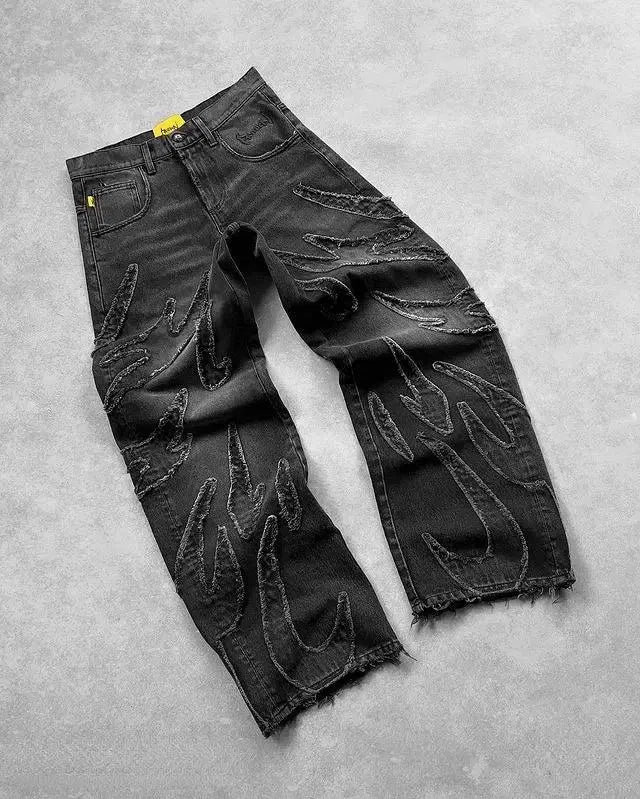 EVA-US | Retro Baggy Jeans In Streetwear Style