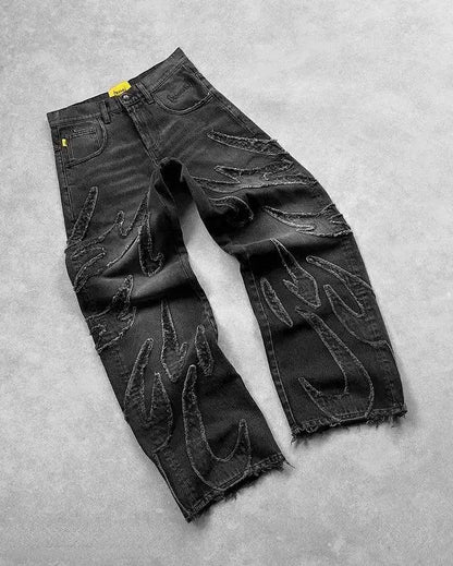 EVA-US | Retro Baggy Jeans In Streetwear Style