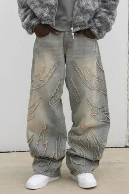 EVA-US | Retro Baggy Jeans In Streetwear Style