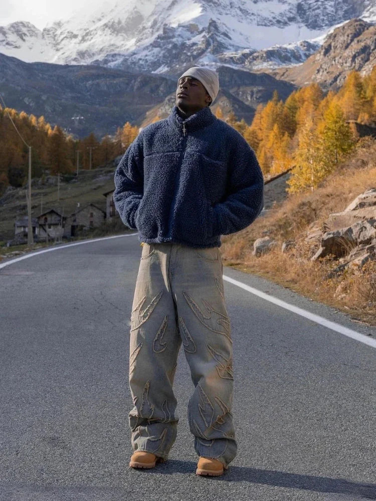 EVA-US | Retro Baggy Jeans In Streetwear Style