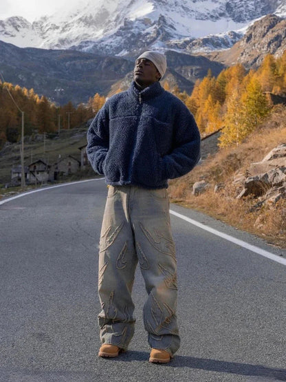 EVA-US | Retro Baggy Jeans In Streetwear Style