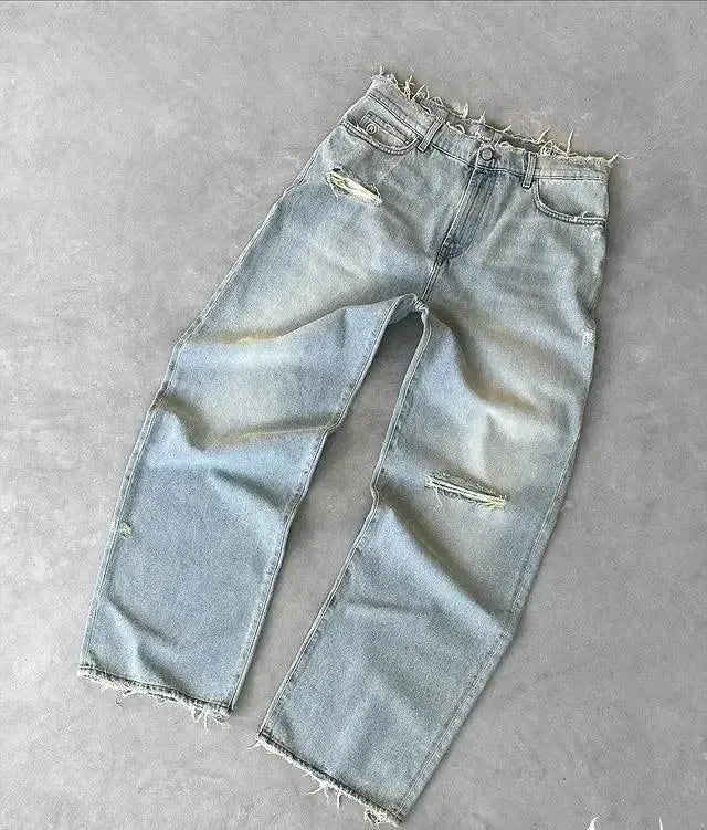 EVA-US | Retro Baggy Jeans In Streetwear Style