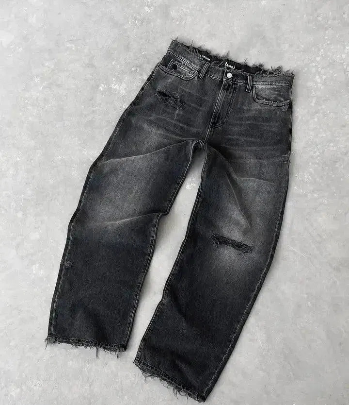 EVA-US | Retro Baggy Jeans In Streetwear Style