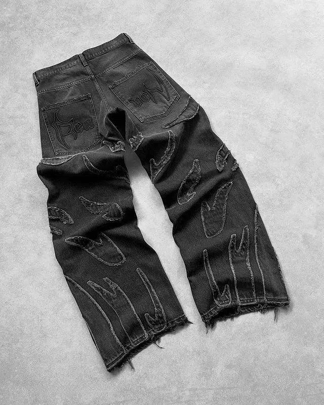 EVA-US | Retro Baggy Jeans In Streetwear Style
