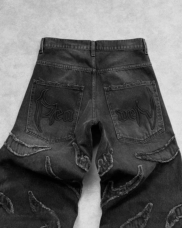 EVA-US | Retro Baggy Jeans In Streetwear Style