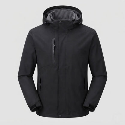 Men's lightweight outdoor jacket with adjustable hood EVA-US