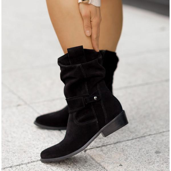 Women’s orthopedic ankle boot with comfort & easy entry | EVA-US