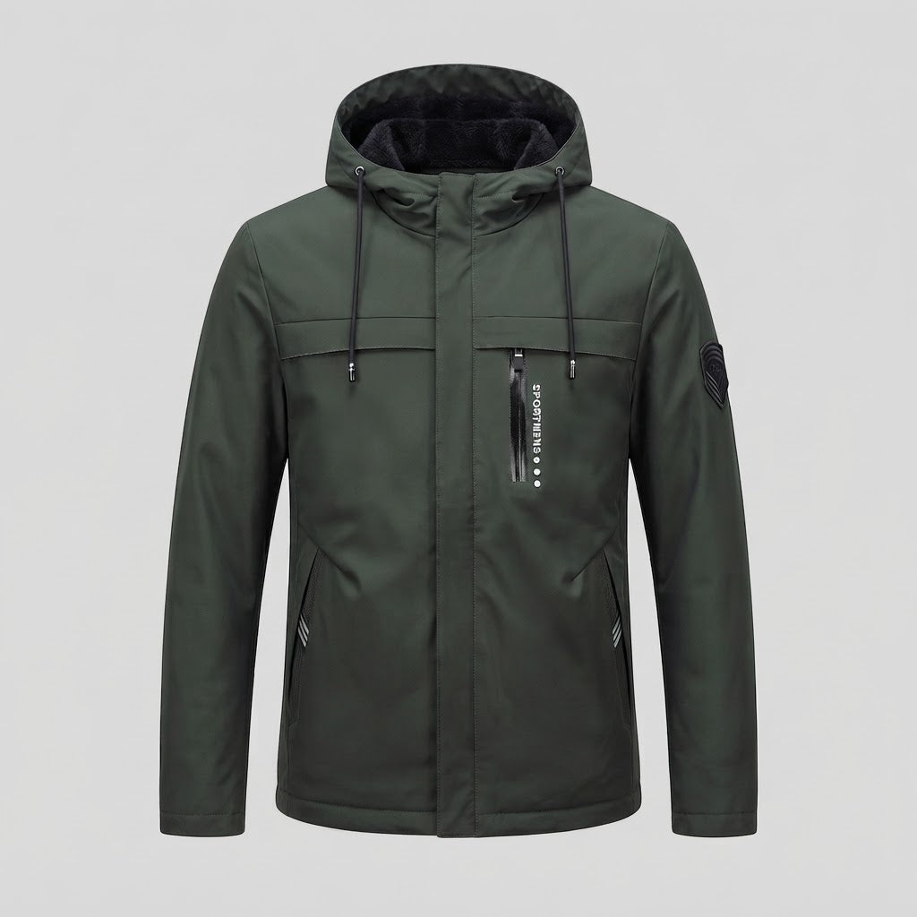 Men's Waterproof Hooded Jacket EVA-US