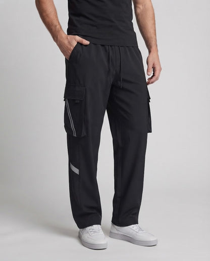 Men's Colorful Cargo Pants with Wide Cut EVA-US