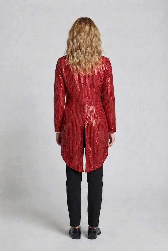 Women festive glitter blazer EVA-US