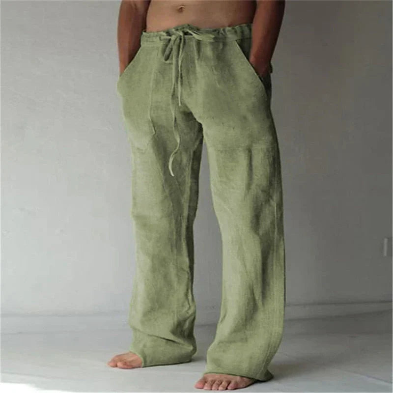 EVA-US | Men's Baggy Linen Trousers