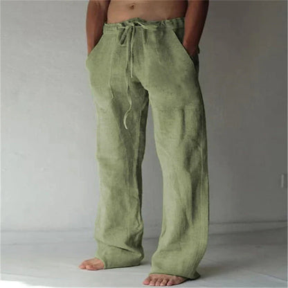 EVA-US | Men's Baggy Linen Trousers