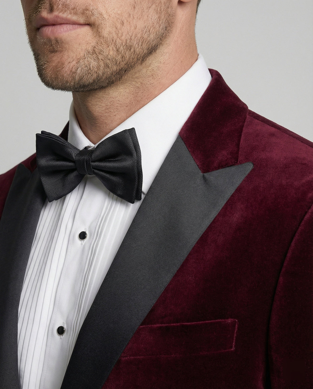 EVA-US | Men's Summer Jacket with Slim Fit and Contrasting Lapel