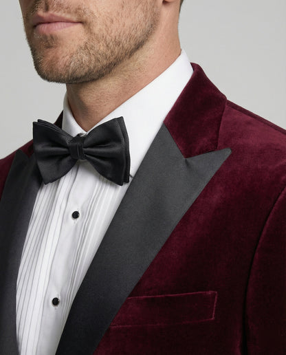 EVA-US | Men's Summer Jacket with Slim Fit and Contrasting Lapel