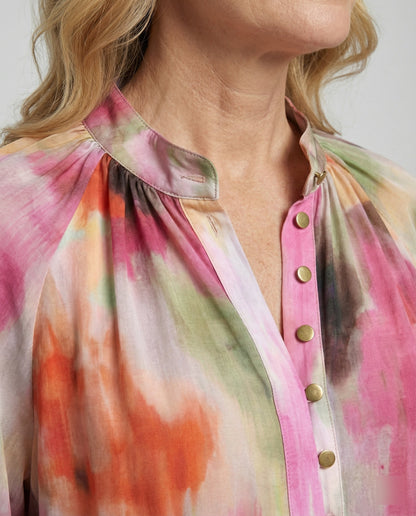 Women's Chiffon Blouse Top Elegant