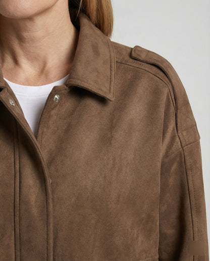 Leisurewear Women Velvet Jacket Loose