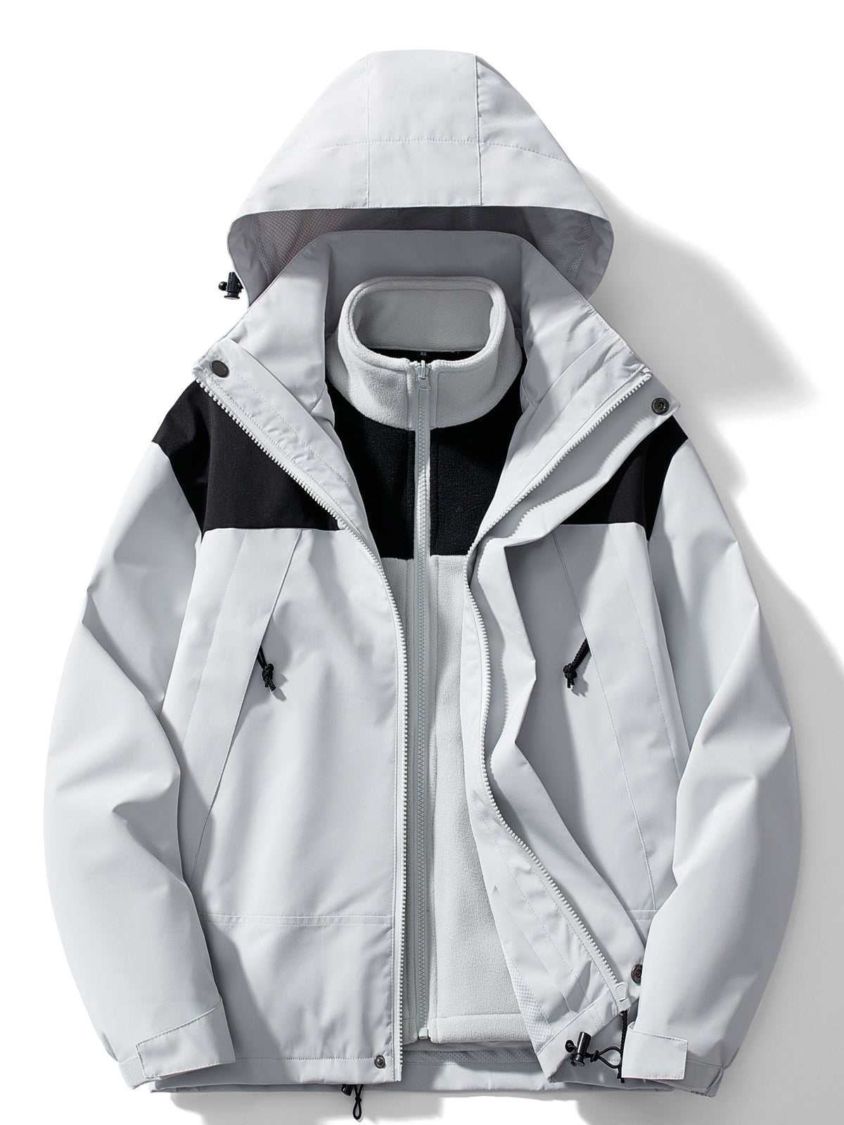 EVA-US | 3-In-1 Fleece-Winter Jacket With Hood For Women
