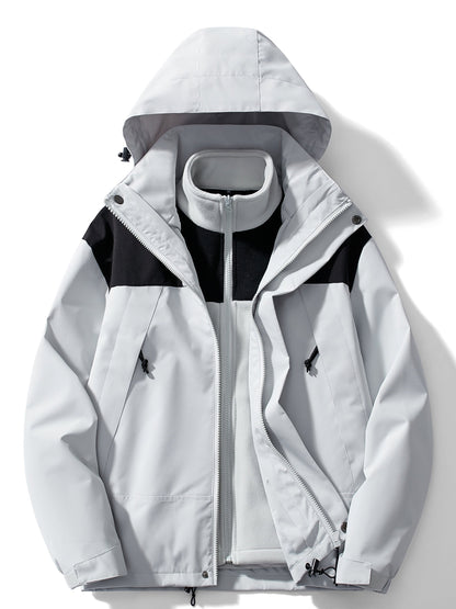 EVA-US | 3-In-1 Fleece-Winter Jacket With Hood For Women