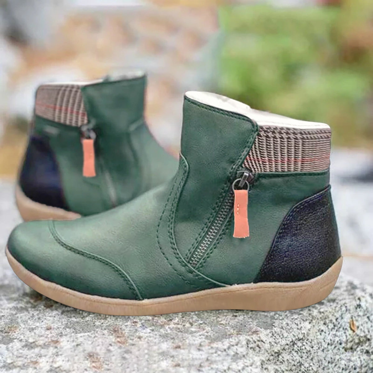 EVA-US - Waterproof, orthopedic leather boots