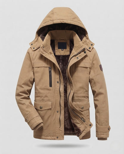 Men's Warm Functional Jacket with Fleece Lining EVA-US