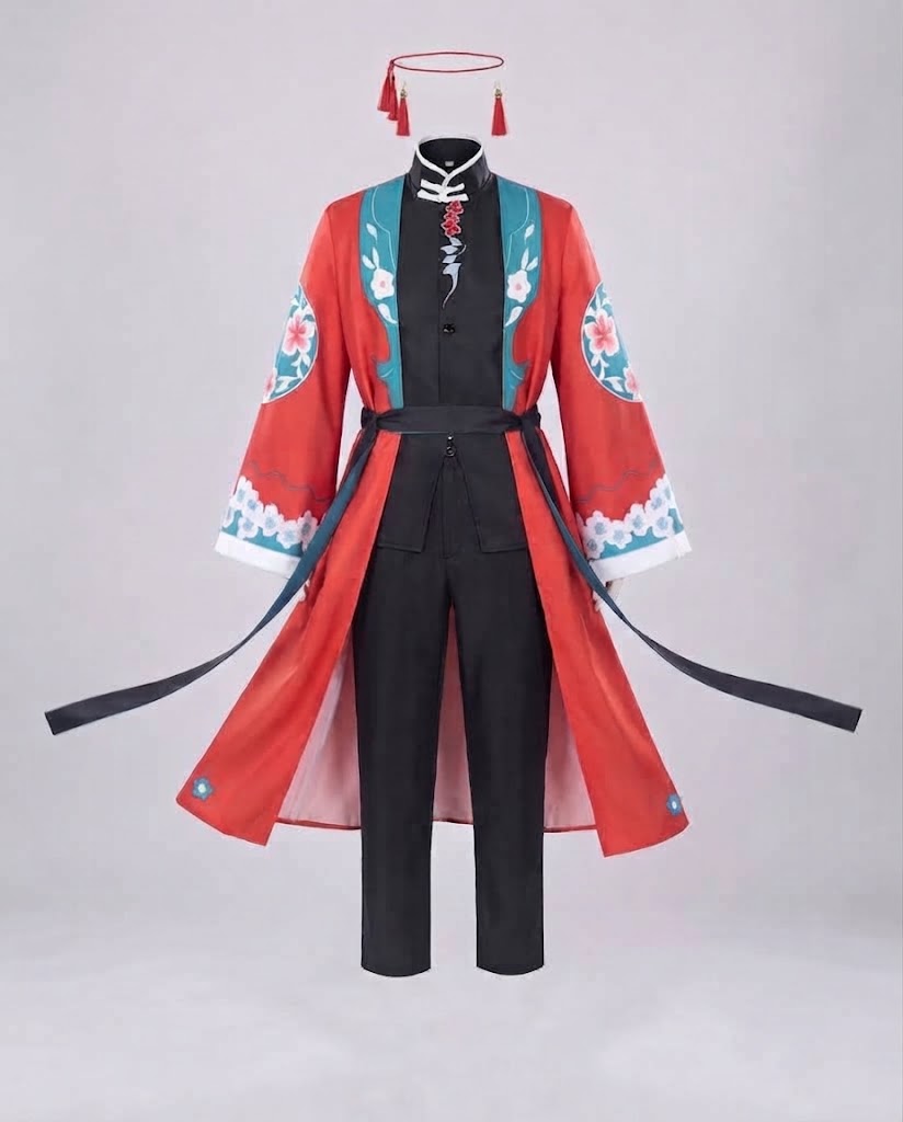 Ladies traditional costume set with elaborate embellishments and matching accessories EVA-US