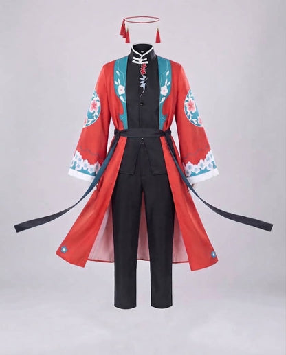 Ladies traditional costume set with elaborate embellishments and matching accessories EVA-US