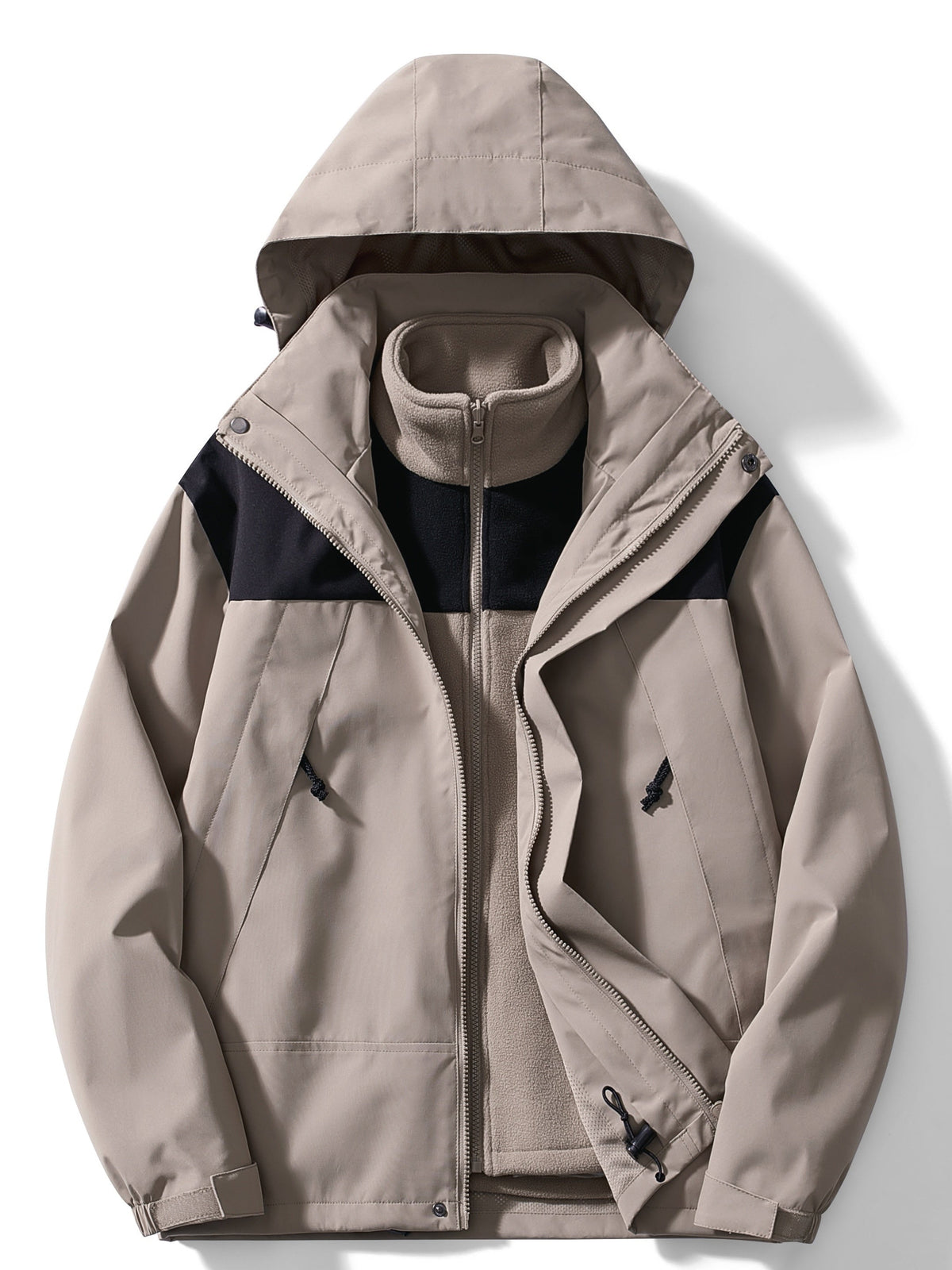 EVA-US | 3-In-1 Fleece-Winter Jacket With Hood For Women