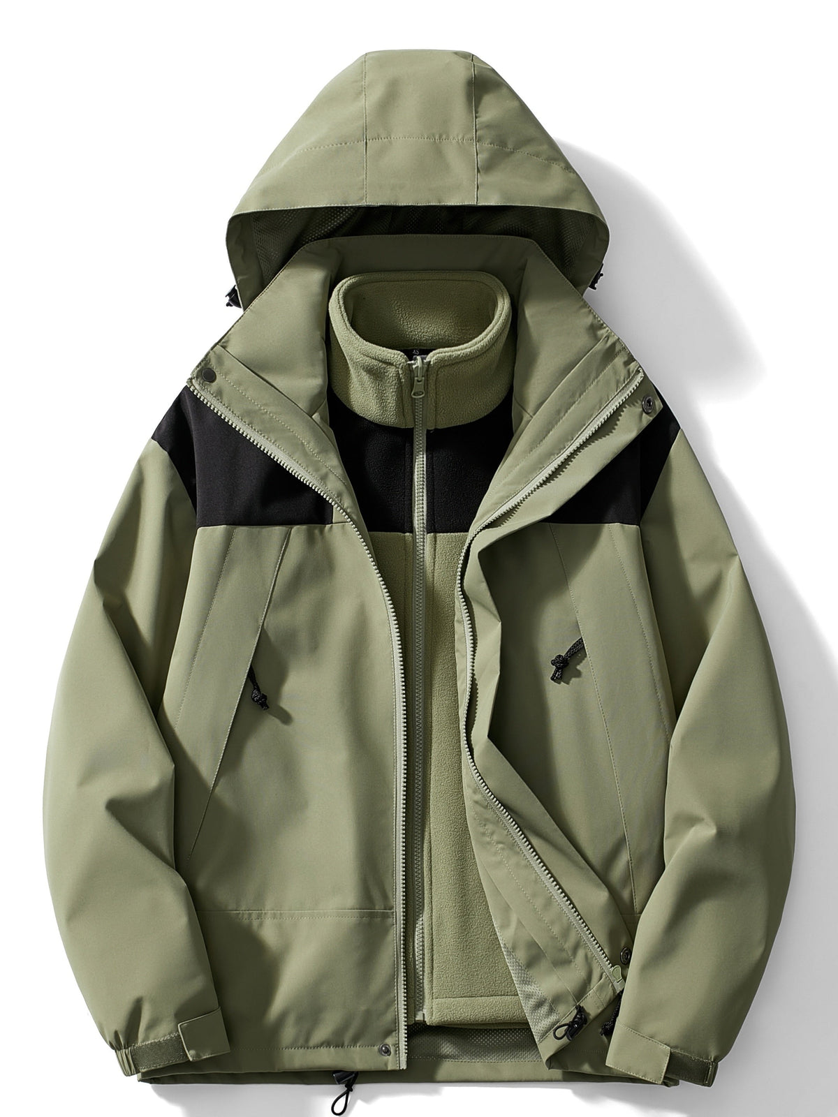 EVA-US | 3-In-1 Fleece-Winter Jacket With Hood For Women