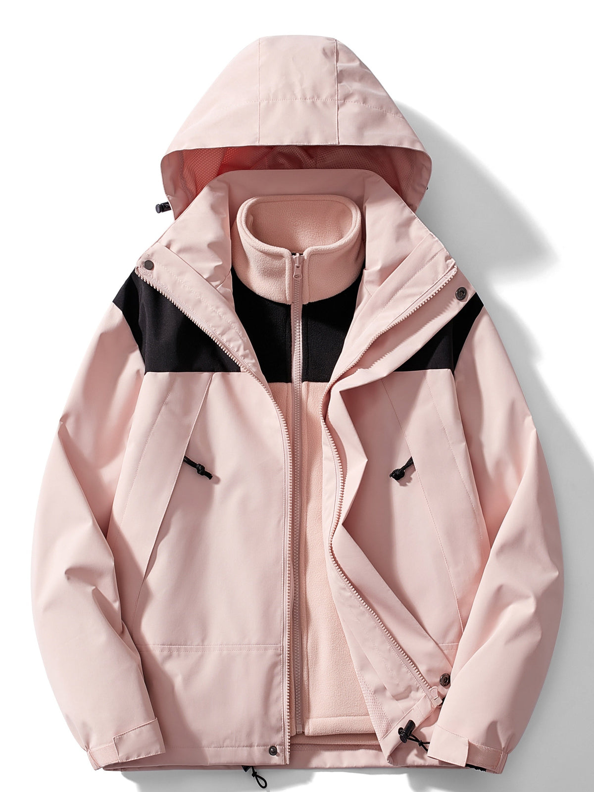 EVA-US | 3-In-1 Fleece-Winter Jacket With Hood For Women