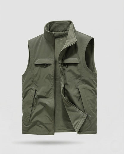 Men's Practical and Versatile Fleece Vest EVA-US