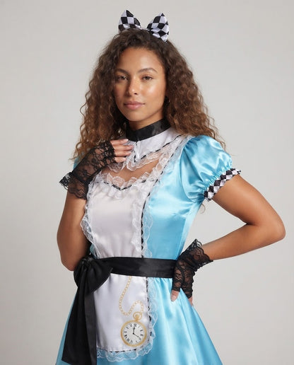 Women’s imaginative costume as Alice in Wonderland EVA-US