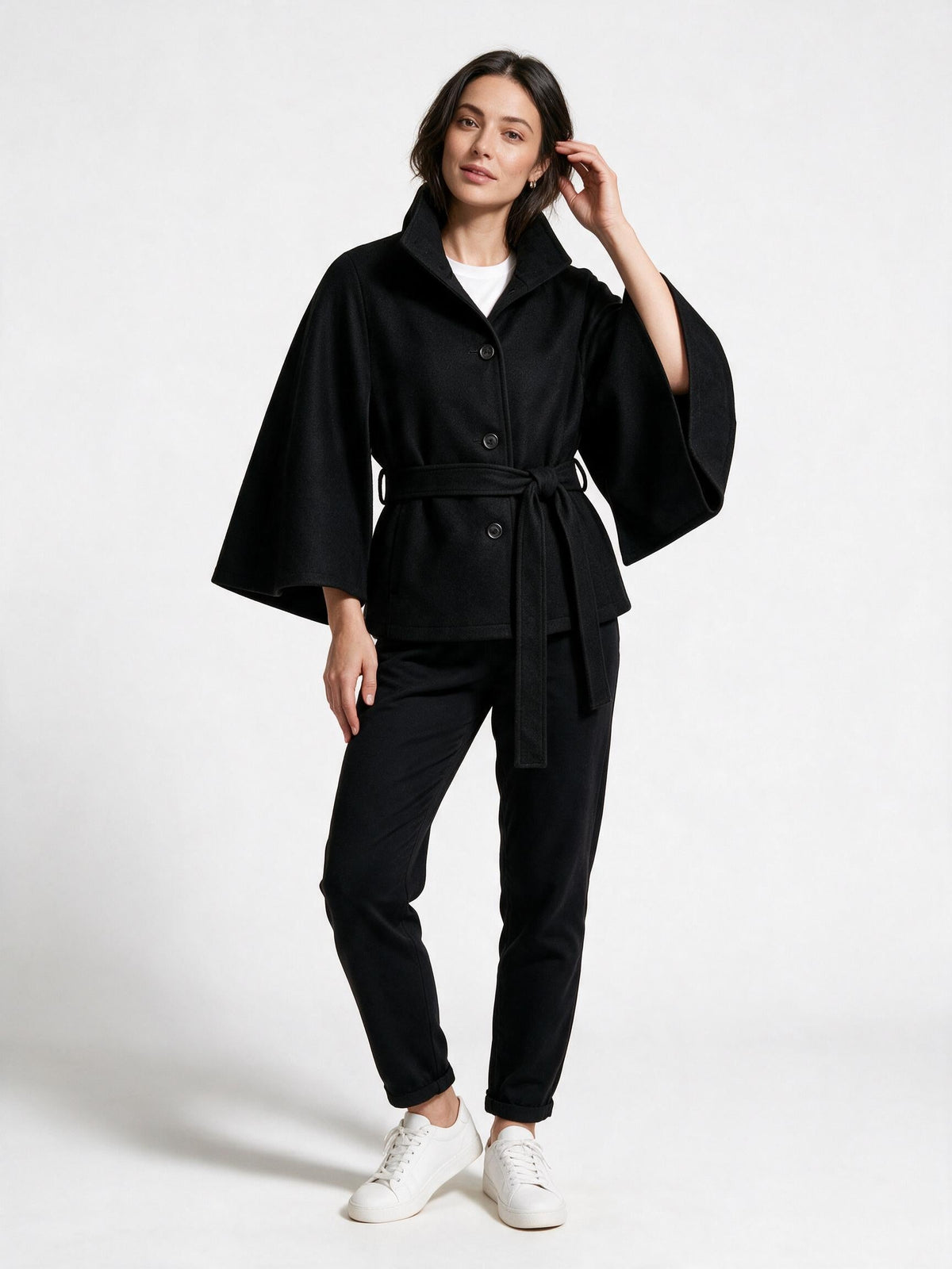 Elegante Wickeljacke Damen