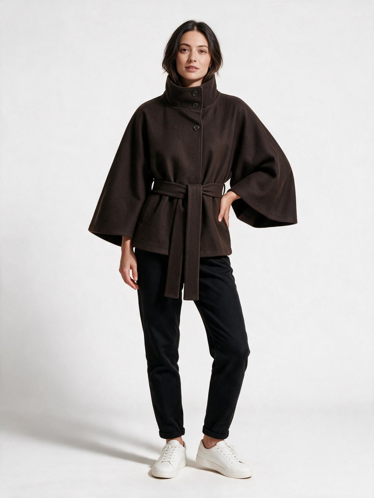 Elegante Wickeljacke Damen