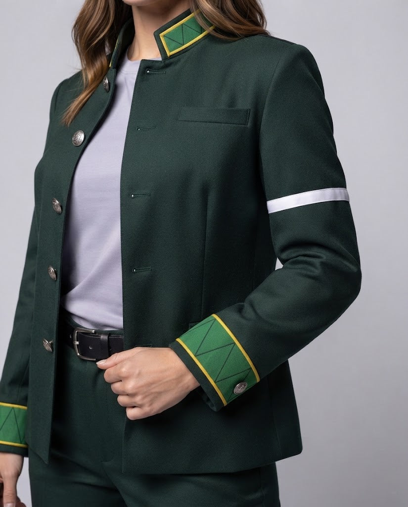 Ladies stylish men's jacket in historic design EVA-US