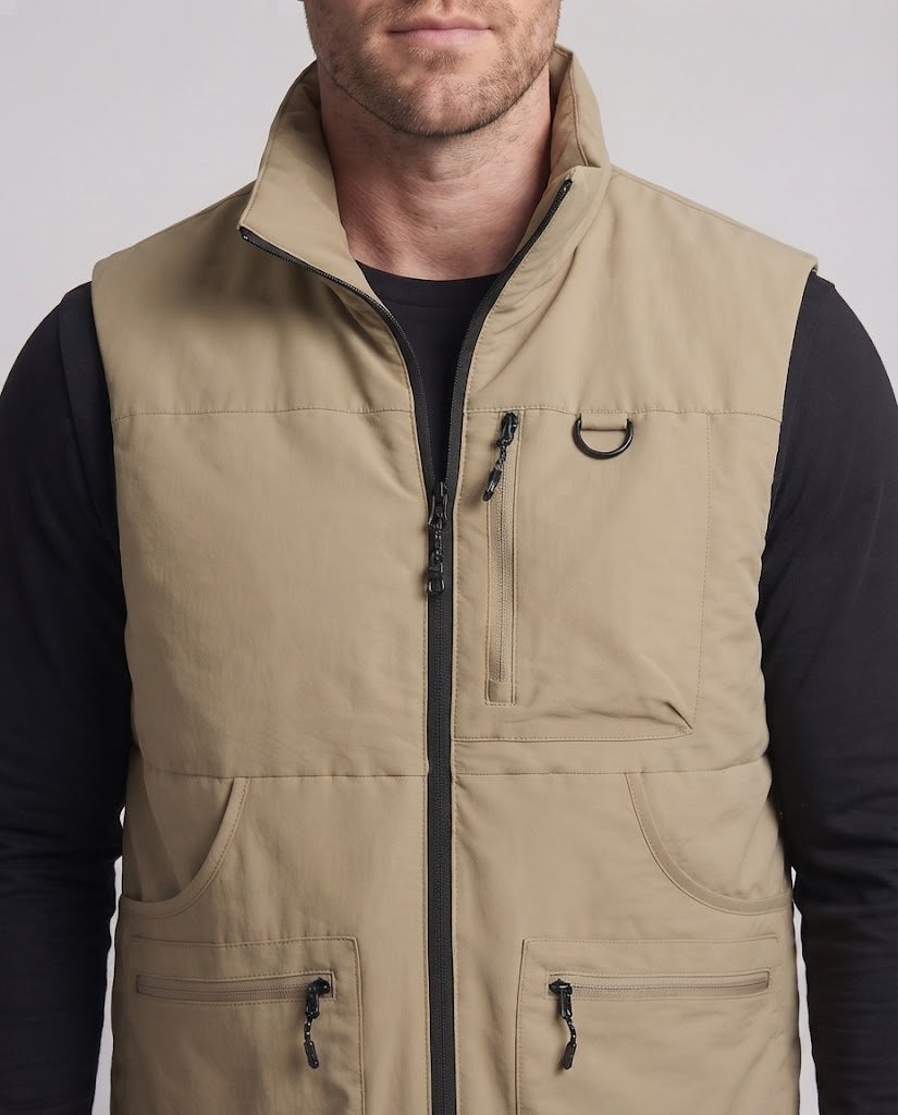 Men's Versatile Quilted Vest EVA-US