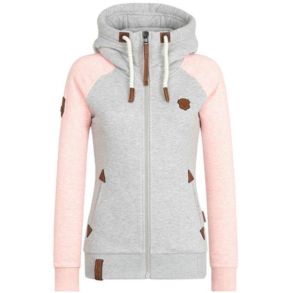 EVA-US | Women's Hoodie with Zipper