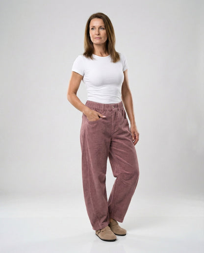 Women's Corduroy Pants Women's Wide High Waist