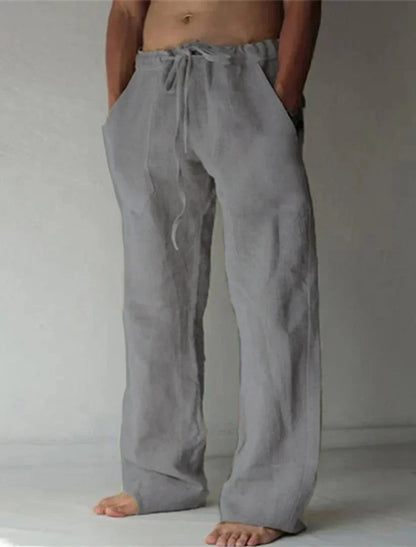 EVA-US | Men's Baggy Linen Trousers