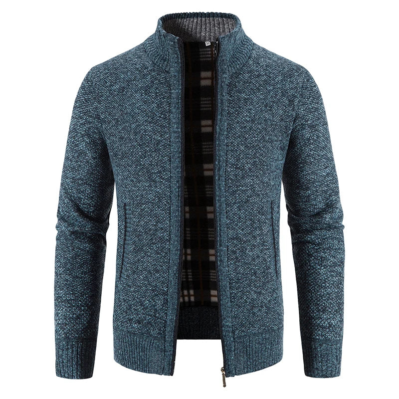 EVA-US | Men's Cardigan With Zipper Traditional