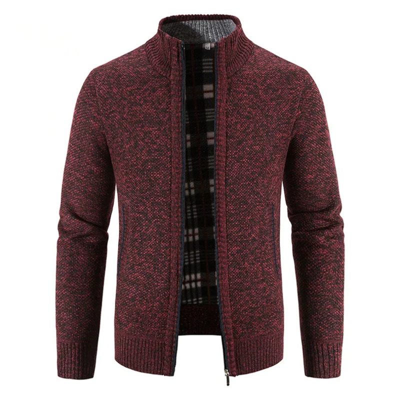 EVA-US | Men's Cardigan With Zipper Traditional