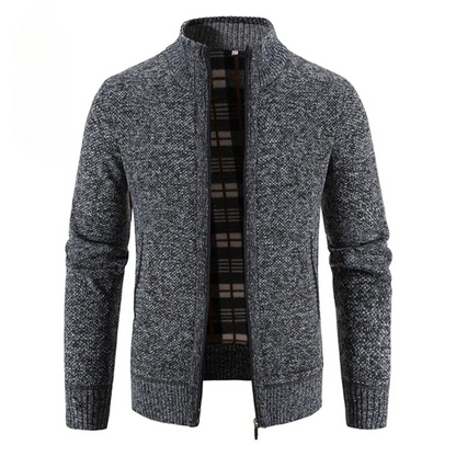 EVA-US | Men's Cardigan With Zipper Traditional