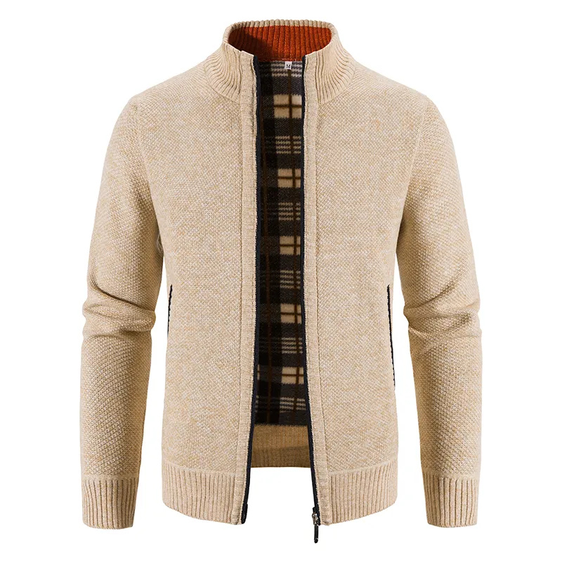 EVA-US | Men's Cardigan With Zipper Traditional