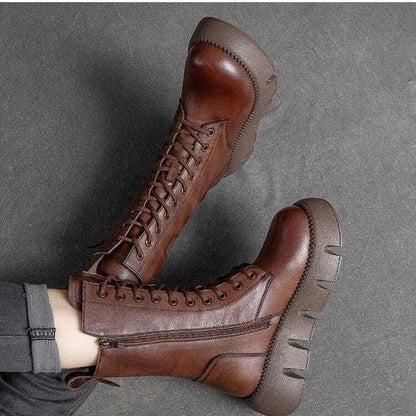 Orthopedic Leather Boots EVA-US EVA-US
