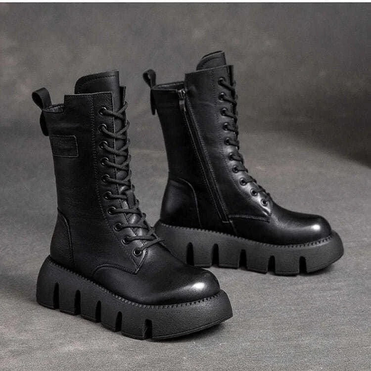 Orthopedic Leather Boots EVA-US EVA-US
