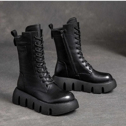 Orthopedic Leather Boots EVA-US EVA-US