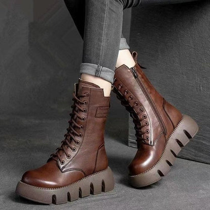 Orthopedic Leather Boots EVA-US EVA-US